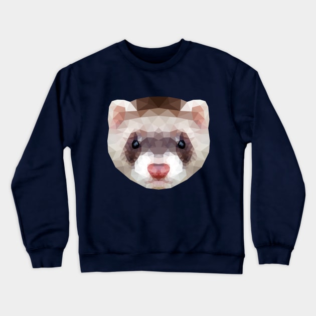 Ferret Crewneck Sweatshirt by shegoran